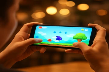 মোবাইল-সামঞ্জস্যপূর্ণ ক্যাসিনো ইন্টারফেসের একটি উদাহরণ